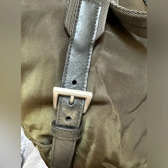 Prada Green Tessuto Nylon Backpack - Picture 11 of 16